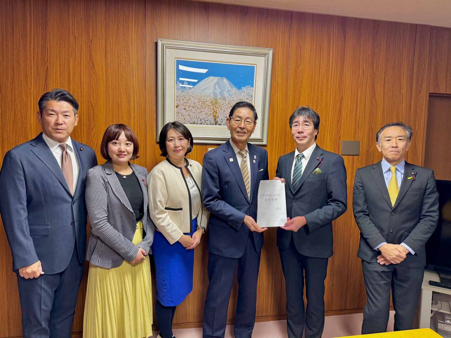 つなぐプロジェクト　令和8年度にむけた政策要望